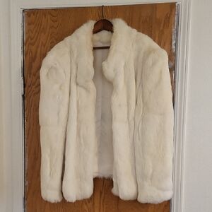 Chic Cream Teddy Jacket